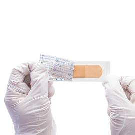 Sheer Plastic Adhesive Bandages - Sterile