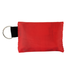 CPR Face Shield in Soft Case w/ One-Way Valve, Barrier Filte