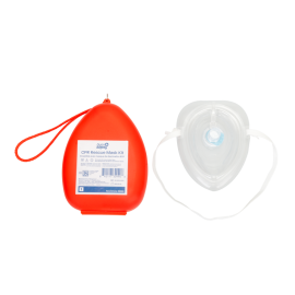 CPR Rescue Mask Kit w/ One-Way Valve, Barrier Filter and Pai