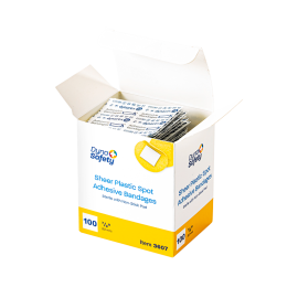 Sheer Spot Adhesive Bandages - Sterile