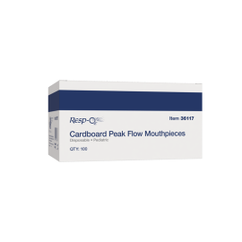 Cardboard Peak Flow Mouthpieces