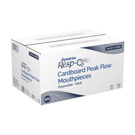 Cardboard Peak Flow Mouthpieces