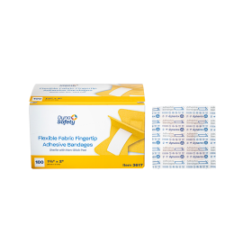 Adhesive Flexible Fabric Bandages Fingertip - Sterile