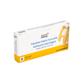 Flexible Fabric Knuckle Adhesive Bandages - Sterile