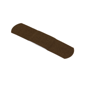 ColorFit Adhesive Fabric Bandages - Dark Brown