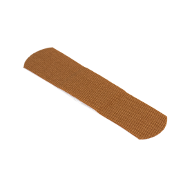 ColorFit Adhesive Fabric Bandages - Brown