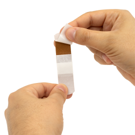 ColorFit Adhesive Fabric Bandages - Brown