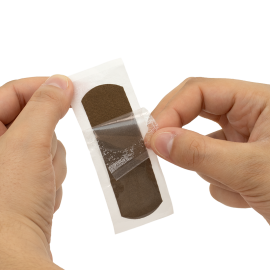 ColorFit Adhesive Fabric Bandages - Dark Brow