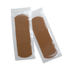 ColorFit Adhesive Fabric Bandages - Brown