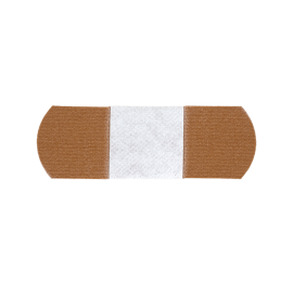 ColorFit Adhesive Fabric Bandages - Brown