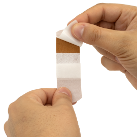 ColorFit Adhesive Fabric Bandages - Brown