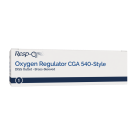 CGA 540 Style Mini Oxygen Regulator - 0-15 LPM