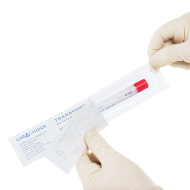 Transport Swab, Snappable Shaft,  Cotton Tip, Sterile