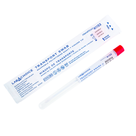 Transport Swab, Snappable Shaft, Viscose Tip, Sterile