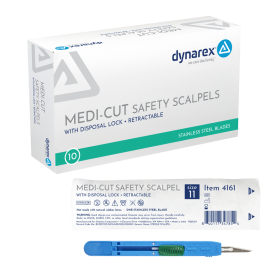 Medi-cut Safety Scalpels Sterile