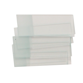 Microscope Slides, Clear, corner grounded