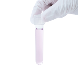 Culture Tube w/Dual Position Cap, PS, Peel Pack