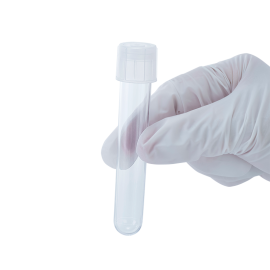 Culture Tube w/Dual Position Cap, PS, Peel Pack