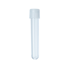 Culture Tube w/Dual Position Cap, PS, Peel Pack