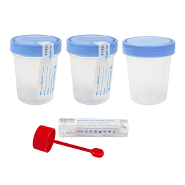 Stool Specimen Container - Sterile (individually wrapped)