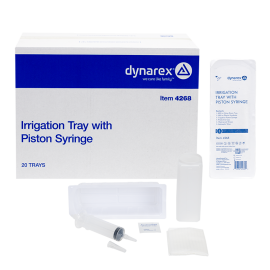 Irrigation Tray w/ Piston Syringe