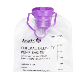 Enteral Delivery Pump Bag Set - w/ ENFit Connector