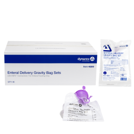 Enteral Delivery Gravity Bag Set - w/ ENFit Connector