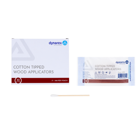Cotton Tipped Wood Applicators - Non-Sterile