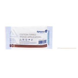 Cotton Tipped Wood Applicators - Non-Sterile