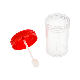 Stool Specimen Container with Spoon