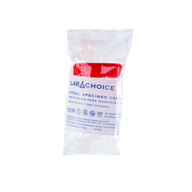 Stool Specimen Container with Spoon, Sterile