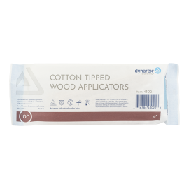 Cotton Tipped Wood Applicators - Non-Sterile