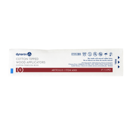 Cotton Tipped Wood Applicators - Sterile