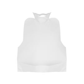 Polyethelene Bibs crumb catch 3" pocket