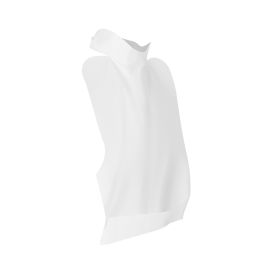 Polyethelene Bibs crumb catch 3" pocket