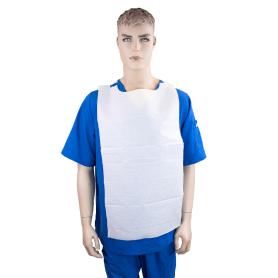 Slipover Bib with Ties