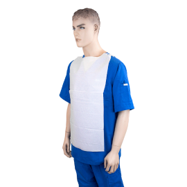 Slipover Bib with Ties