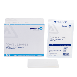 Disposable Towel Drapes Fenestrated - Sterile
