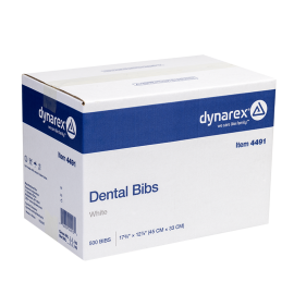 Dental Bibs - White