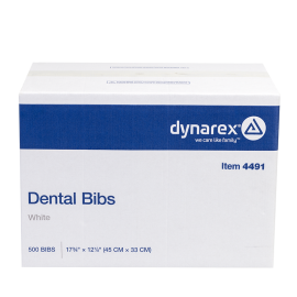 Dental Bibs - White