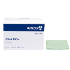 Dental Bibs - Mint Green