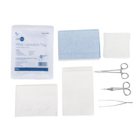 Minor Laceration Tray w/ Instruments