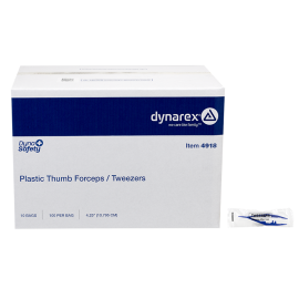 Plastic Thumb Forceps - Individually Wrapped