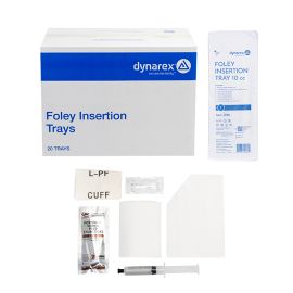Foley Insertion Tray w/ Prefilled Syringe - Sterile