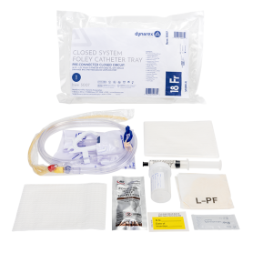Closed Circuit / Closed System Foley Catheter Tray