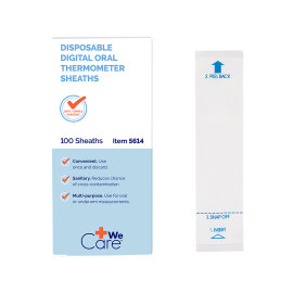 Disposable Digital Oral Thermometer Sheaths