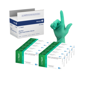 AloeTex Latex Gloves w/ Aloe