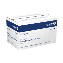 AloeTex Latex Gloves w/ Aloe