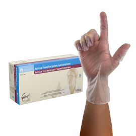 Multicare Vinyl Exam Gloves