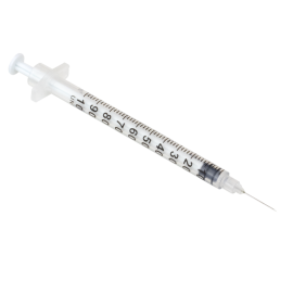 Insulin Syringe - Non-Toxic - Individual Wrapped